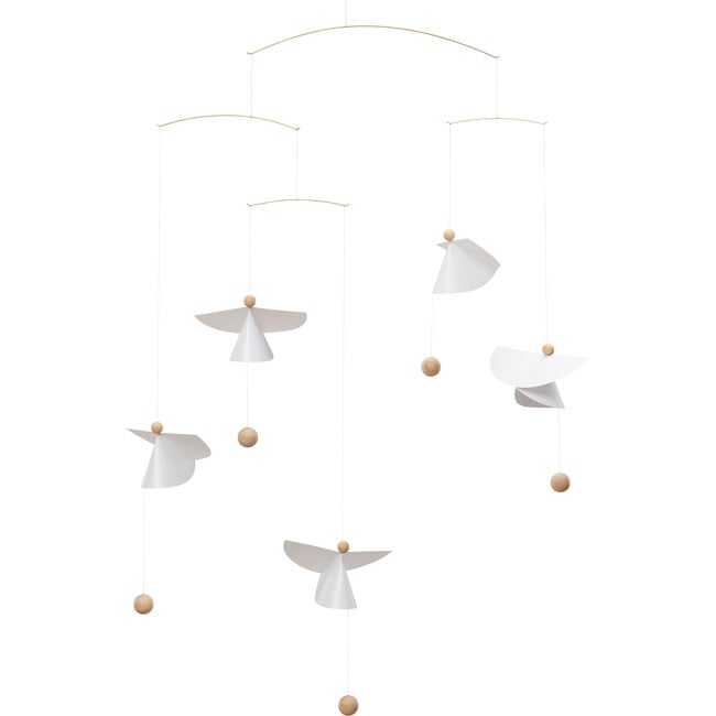 Guardian Angels 5 Mobile, White/Natural