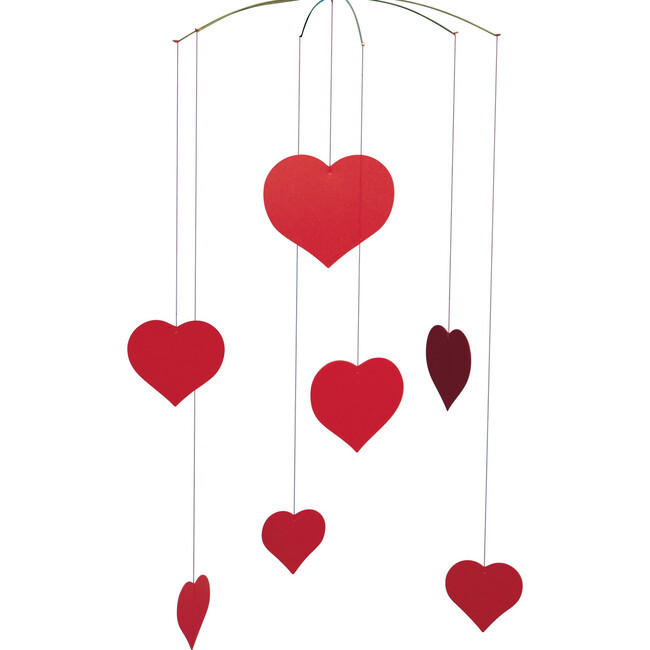 Happy Hearts Mobile, Red