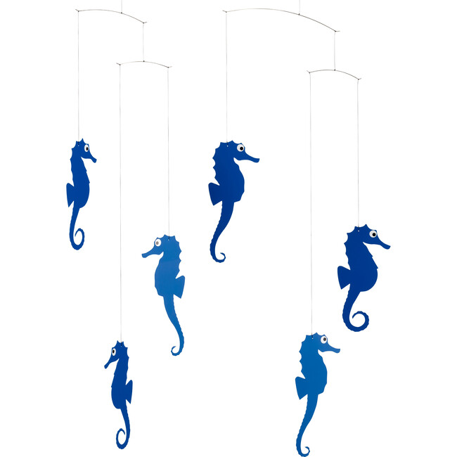 Sea Horse Mobile, Blue