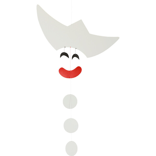 Pierrot Mobile, White - Mobiles - 1