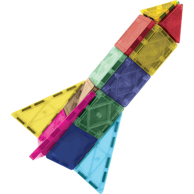 Crayola Retro PIP Mini Magnetic Tiles 24pc - Magnetic Tiles - 4