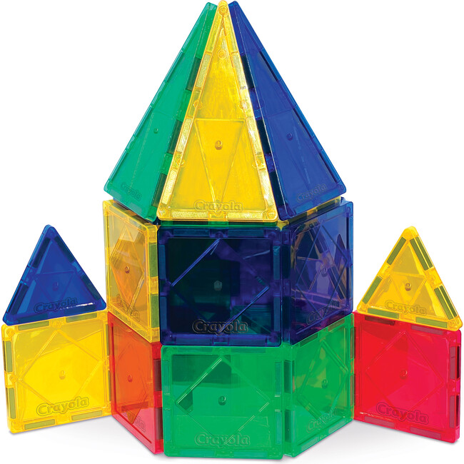 Crayola Bold Magnetic Tiles 24pc