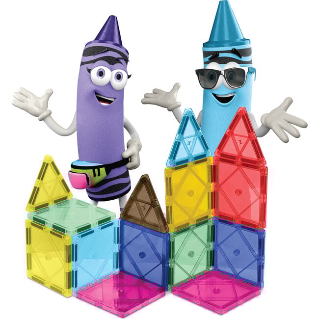 Crayola Retro Magnetic Tiles 14pc
