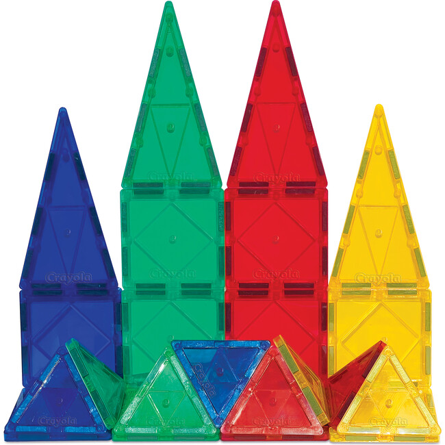 Crayola Bold Magnetic Tiles 24pc - Magnetic Tiles - 3