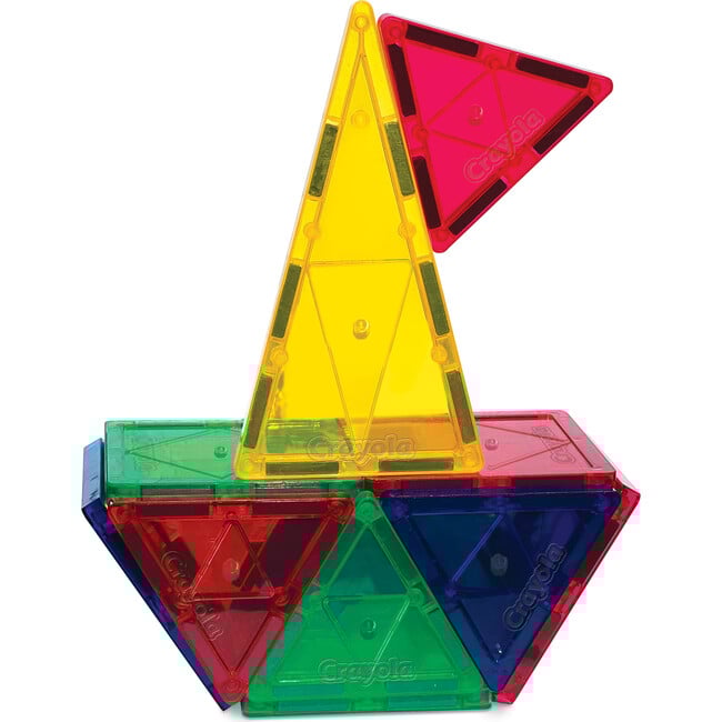 Crayola Bold Magnetic Tiles 24pc - Magnetic Tiles - 4