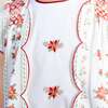 Poinsettia Girl Dress, White - Dresses - 3 - thumbnail