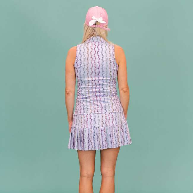 Women's Simona Bloom Print Sleeveless Top, Blue - Tank Tops - 6