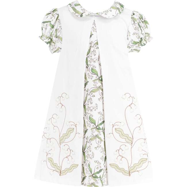 Lily Girl Dress, White - Dresses - 1
