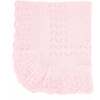 Knit Baby Blanket, Pink - Blankets - 1 - thumbnail