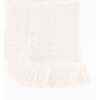 Knit Baby Blanket,  Ivory - Blankets - 1 - thumbnail