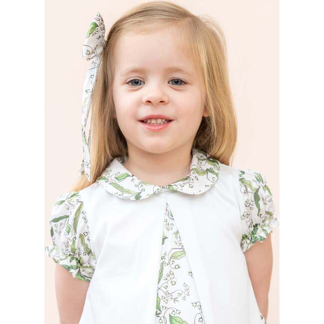 Lily Girl Dress, White - Dresses - 3