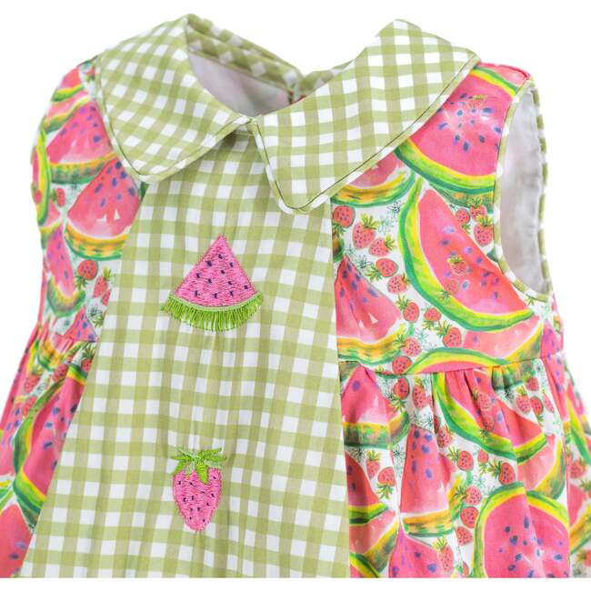 Mason Boy Bubble, Green - Rompers - 3