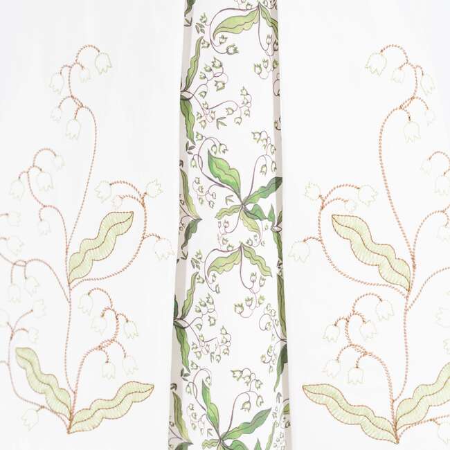 Lily Girl Dress, White - Dresses - 6