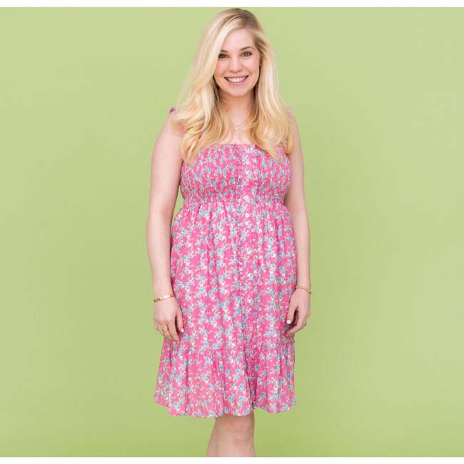 Isla Women's Dress, Pink - Dresses - 2