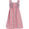 Isla Girl Dress, Pink - Dresses - 1 - thumbnail