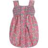 Isla Girl Bubble, Pink - Rompers - 1 - thumbnail