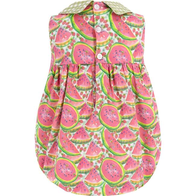 Mason Boy Bubble, Green - Rompers - 6