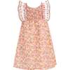 Goldie Girl Dress, Orange - Dresses - 1 - thumbnail