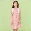 Goldie Big Girl Dress, Orange - Dresses - 2 - thumbnail