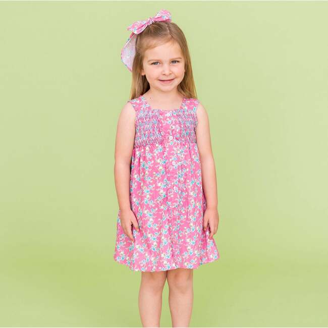 Isla Girl Dress, Pink