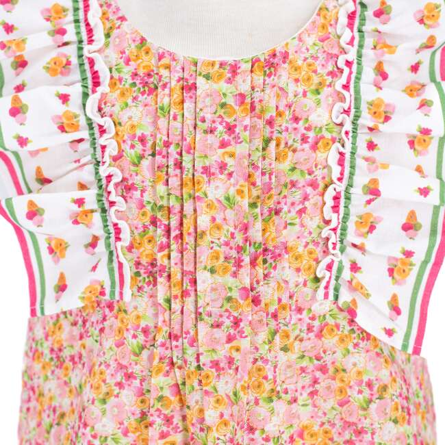 Goldie Big Girl Dress, Orange - Dresses - 3