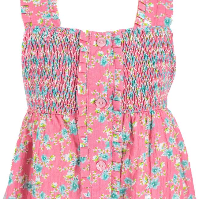 Isla Girl Dress, Pink - Dresses - 3