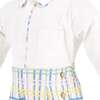 Benny Long Sleeve Boy Set, Blue - Mixed Apparel Set - 3