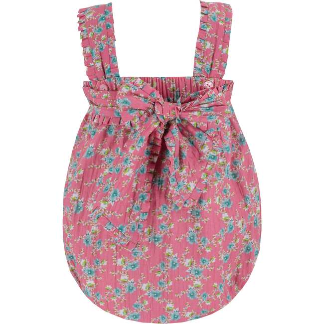 Isla Girl Bubble, Pink - Rompers - 4