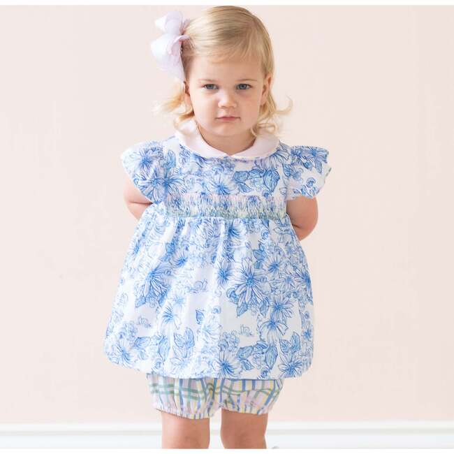 Beatrix Girl Set, Blue - Dresses - 2