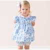 Beatrix Girl Set, Blue - Dresses - 2 - thumbnail