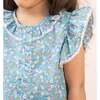 Everly Nightgown, Blue - Pajamas - 5 - thumbnail