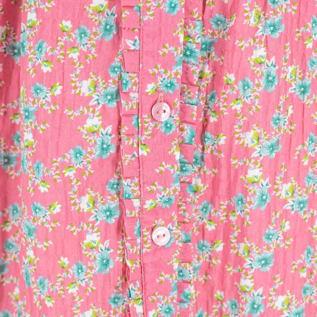 Isla Girl Dress, Pink - Dresses - 5