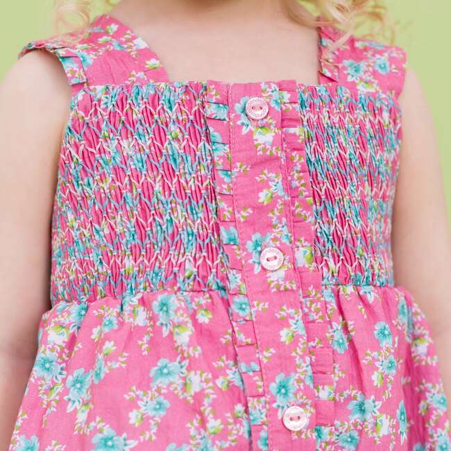 Isla Girl Set, Pink - Mixed Apparel Set - 6