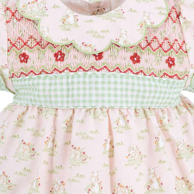 Anna Girl Bubble, Pink - Dresses - 3