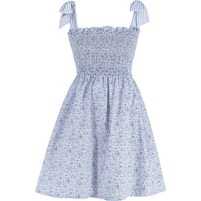 Women's Anchor Dress, Blue - Dresses - 1