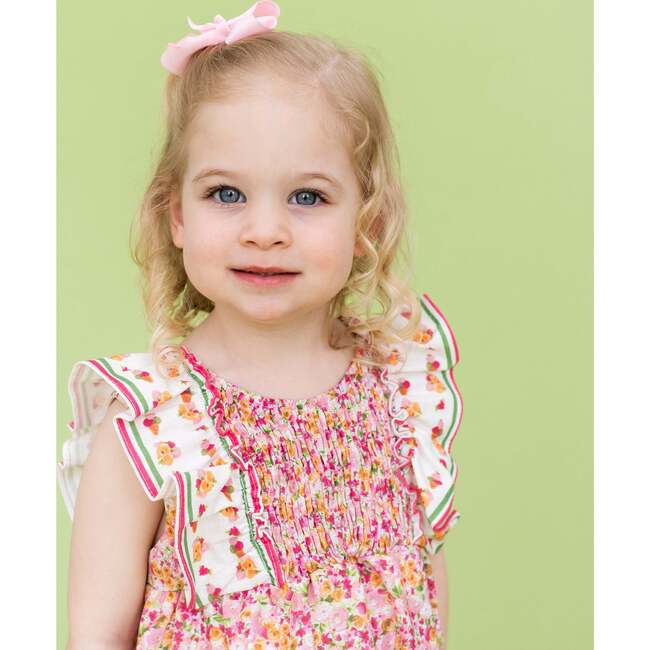 Goldie Girl Dress, Orange - Dresses - 7