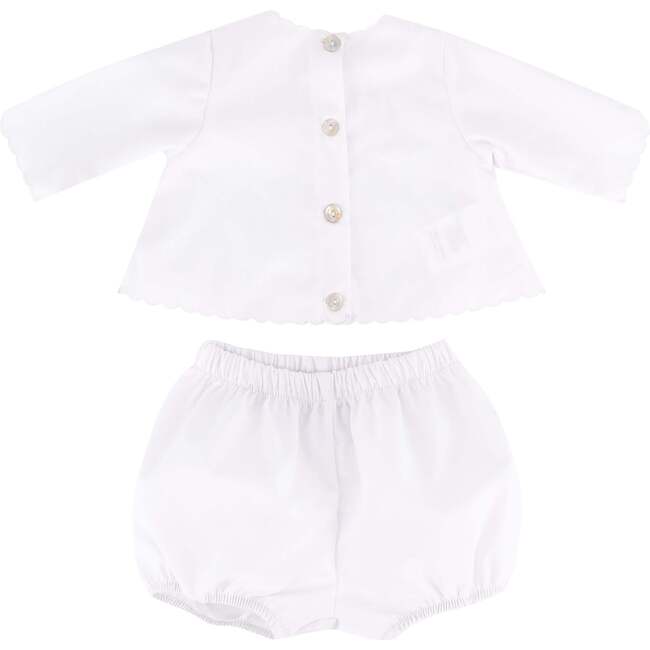 Baby's First Shirt & Bloomers, White - Mixed Apparel Set - 5
