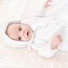 Baby Gown With Bonnet, White - Nightgowns - 4 - thumbnail