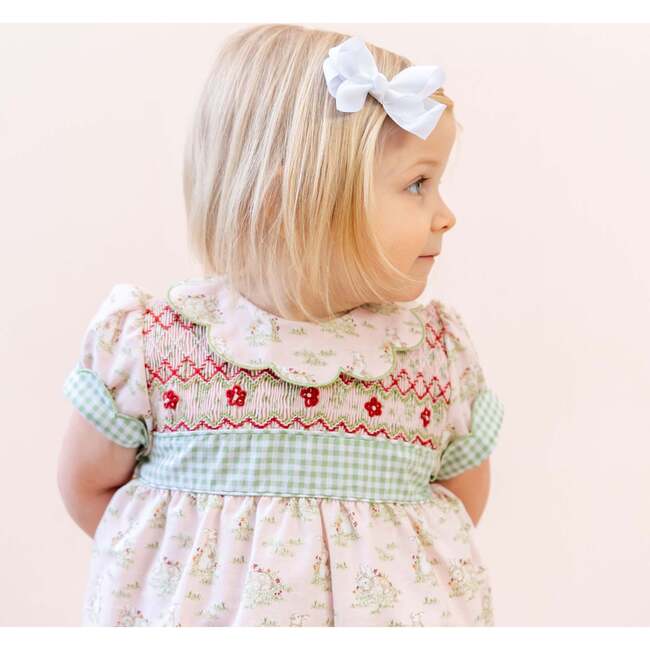 Anna Girl Bubble, Pink - Dresses - 5