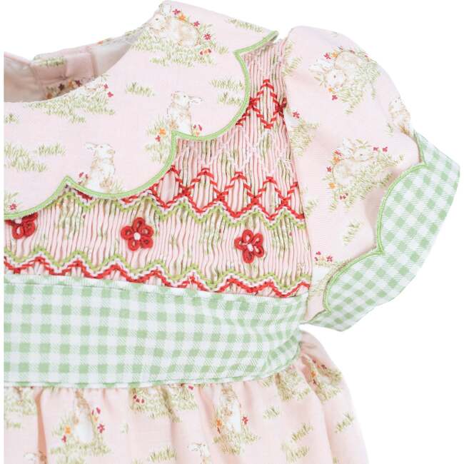 Anna Girl Bubble, Pink - Dresses - 6