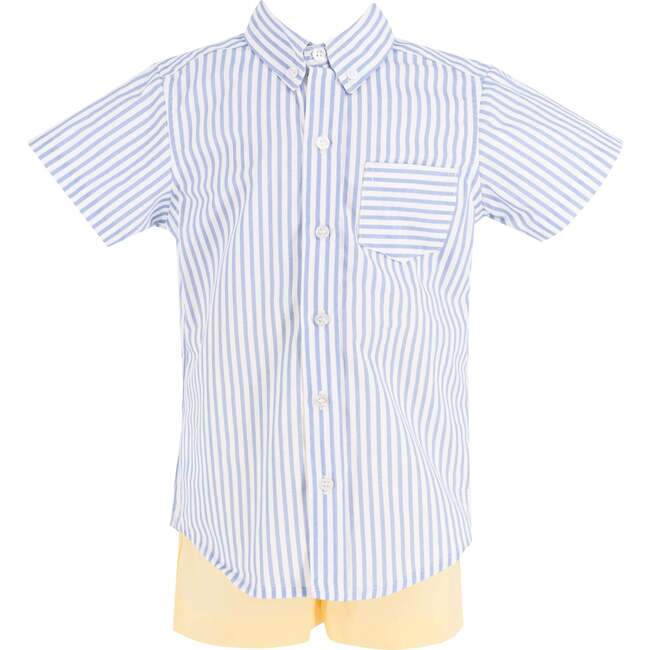 Sunflower Boy Set, Blue