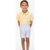 Sunflower Boy Polo Set, Yellow - Mixed Apparel Set - 2