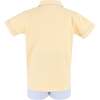 Sunflower Boy Polo Set, Yellow - Mixed Apparel Set - 3