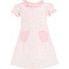 Tulip Girl Dress, Pink - Dresses - 1 - thumbnail