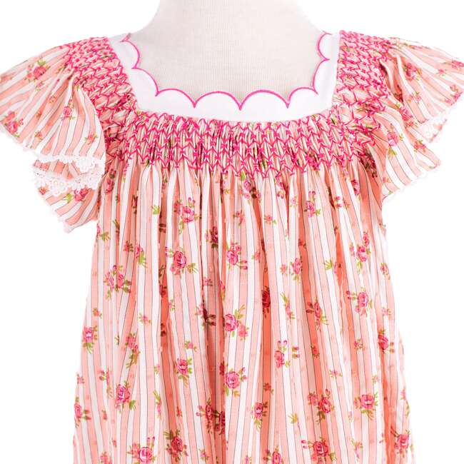 Rosa Girl Dress, Pink - Dresses - 3