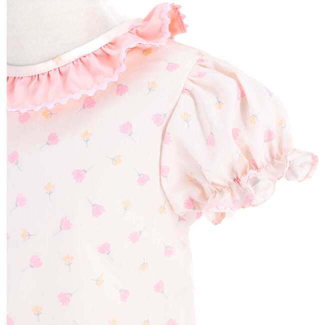 Tulip Girl Dress, Pink - Dresses - 2
