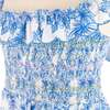 Women's Marigold Dress Spring Meadow, Blue - Dresses - 3 - thumbnail