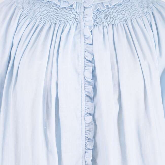 Women's Lounge Dress, Light Blue - Dresses - 2