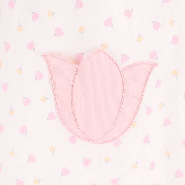 Tulip Girl Dress, Pink - Dresses - 3