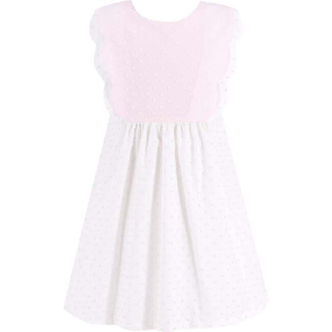Pipa Girl Dress, White